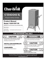 Char-Broil 10201597-50 User manual