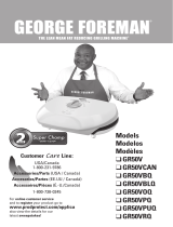 George Foreman GR50VBQ User manual