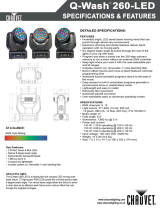 Chauvet 260-LED User manual