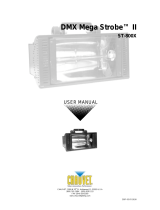 Chauvet DMX Mega Strobe II User manual