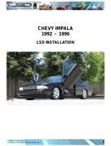 Chevrolet Chevy Impala 1992-1996 LSD Installation User manual