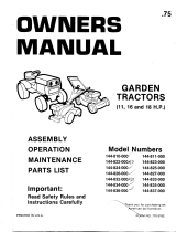 MTD 144-810-000 User manual