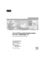 Cisco Unified IP Phone 7900 Series User manual