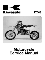 Kawasaki KX65 User manual