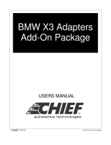 Chief Manufacturing X3 User manual