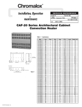 Chromalox CAF-20215 User manual