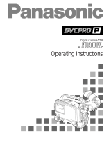 Panasonic AJ-PD900WP User manual