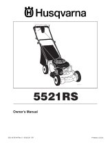 Husqvarna 5521RS User manual
