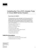 Cisco Systems 2600 Series User manual