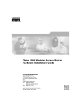 Cisco Systems 1760 User manual