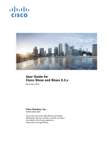 Cisco  Show and Share User manual