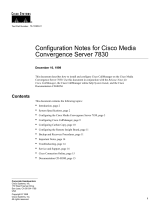 Cisco Systems 7830 User manual