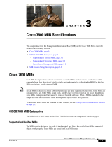 Cisco Systems 7600 MIB User manual