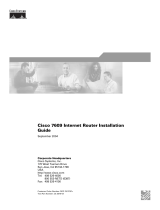 Cisco Systems 7609 User manual