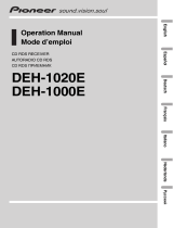 Pioneer DEH-1020E User manual