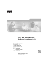 Cisco Systems 80O SERIES User manual