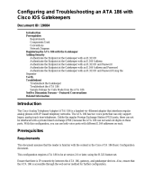 Cisco Systems ATA 186 User manual