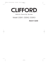Clifford 330X3 User manual