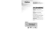 Clarion DXZ848RMC User manual