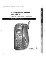 Clarity 440 User manual