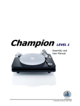 Clearaudio Champion User manual