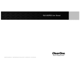 ClearOne comm 600 User manual
