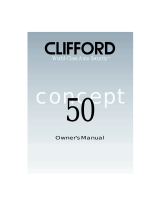 Clifford Concept 50 User manual