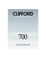 Clifford 700 User manual