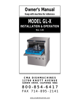 CMA Dishmachines GL-X User manual