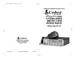 Cobra Electronics 148.GTL.ST User manual