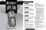 Cobra GPS 100 User manual