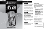 Cobra Electronics GPS 500 User manual