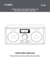 Coby CX-266 User manual