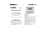 COBY electronic CX-CD249 User manual