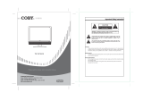 Coby TF TV1022 - 10.2" LCD TV User manual