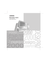 Compaq Deskpro 2000 Series User manual