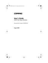 Compaq 2025 User manual