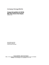 Compaq StorageWorks 120186-B21 User manual
