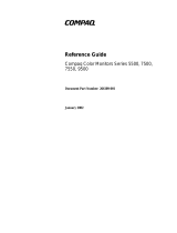 Compaq CV7500 User manual