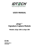 Compaq uSign Signature Capture Module uSign 100 User manual