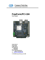Connect Tech FreeForm/PCI-104 User manual