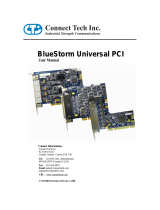 Connect Tech BLUESTORM UNIVERSAL PCI User manual