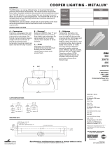Cooper Lighting 496T8 User manual