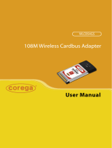 Corega 108M User manual