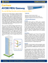 Corinex Global AV200 MDU User manual