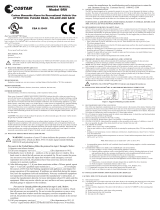 Costar 9RV User manual