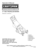 Craftsman 247.887210 User manual