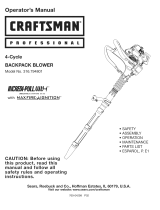 Craftsman 316.794801 User manual