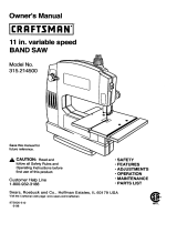 Craftsman 315.2145 User manual