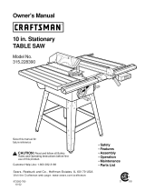 Craftsman 315228390 User manual